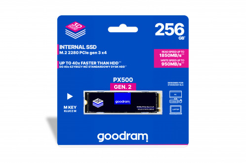 GOODRAM PX500 M.2 PCIe 512GB 3x4 2280 SSDPR-PX500-512-80-G2 749184-08