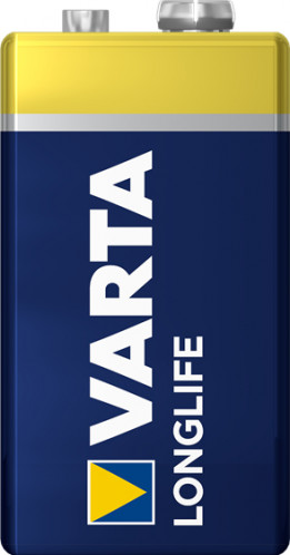 1 Varta Longlife bloc 9V 6 LR 61 486892-03