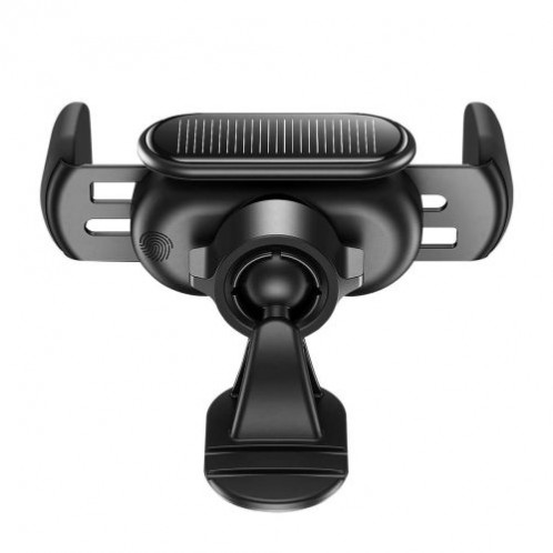 Baseus Car Mount Steel Cannon Pro Solar Electric phone holder fits from 5.4 to 6.7 inch, Black (SUGP010001) DA1152704-012