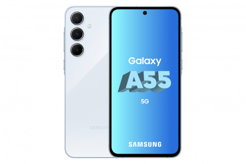 Samsung A556 Galaxy A55 5G (Double Sim 6.6", 256 Go, 8 Go RAM) Bleu A556-8/256_BLU-011