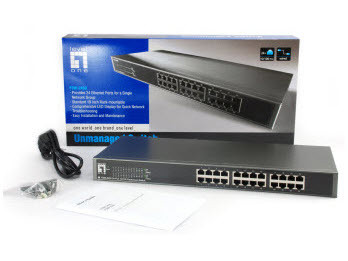 Level One FSW-2450 19 24-Port 10/100Mbps Switch 310548-07