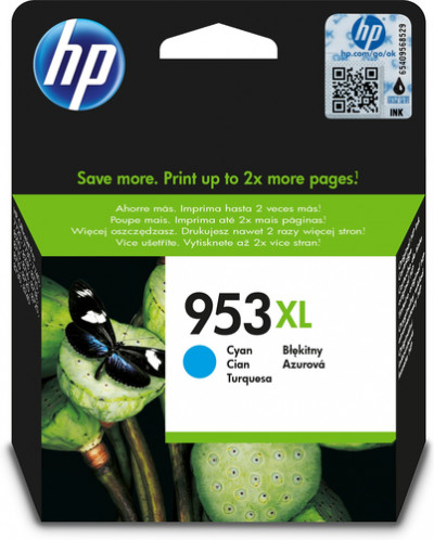 HP F6U16AE cyan N° 953 XL 200951-08