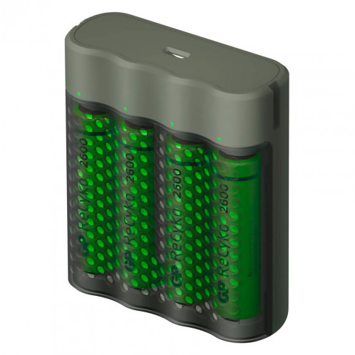 GP ReCyko M451/270 4-Port USB chargeur + 4x AA NiMh 2600mAh 574478-06