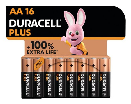 1x16 Duracell Plus Power Boost MN1500 AA LR6 1,5V 197754-01