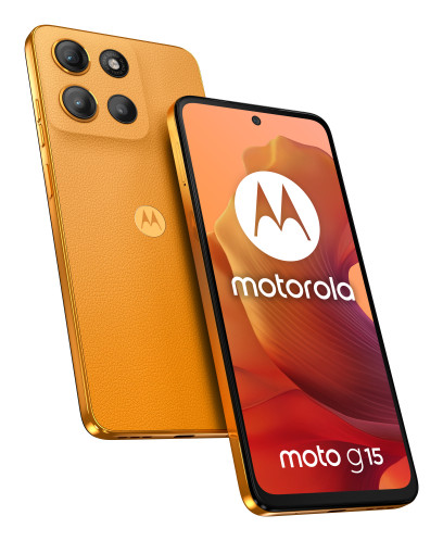 Motorola moto g15 orange aurore 169852-06