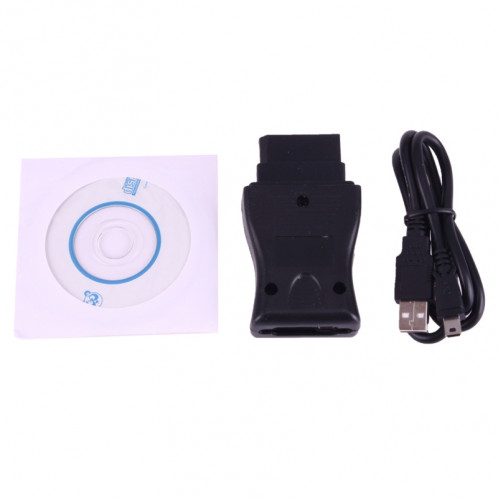 OBD 14 Pin Commander Consulter un outil d'interface de diagnostic avec câble USB pour Nissan (Noir) SO2234-04