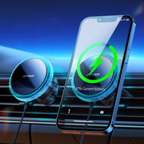 Joyroom Car Mount Wireless Charger MagSafe (Air Outlet Version) 15W, Black (JR-ZS291) DO1378679-017