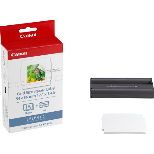 Canon KC-18 IS Sticker 50x50 mm 643132-02