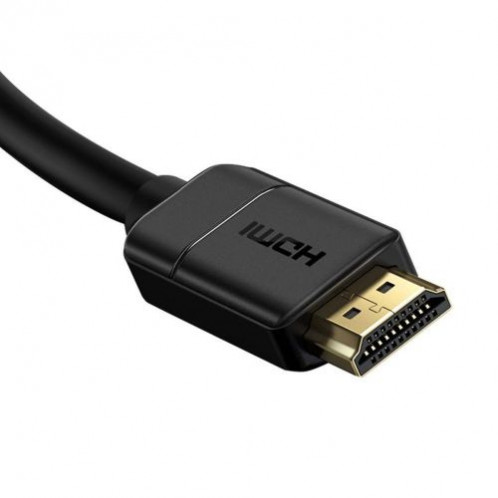Baseus Video Cable High definition Series HDMI To HDMI 4K 30 Hz, 3D HDR, 18 Gbps, 8 m black (CAKGQ-E01) DA981683-011