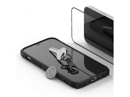 Novodio Premium 9H Glass iPhone 12 Pro Max Verre trempé écran intégral IPXNVO0153-04