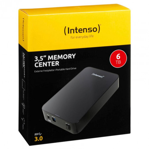 Intenso Memory Center 6TB 3,5 USB 3.2 Gen. 1x1 noir 352480-03