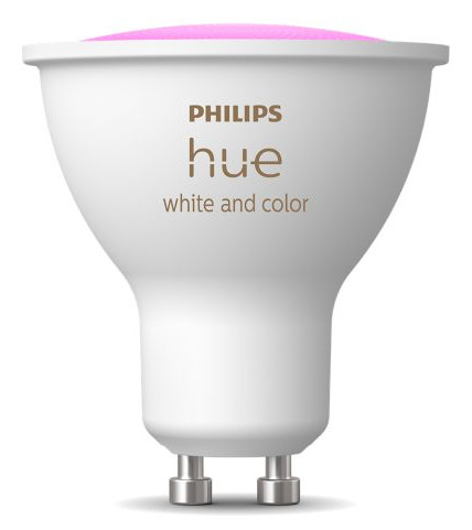 Philips Hue Lampe LED GU10 400lm blanc Color Amb. 125080-02