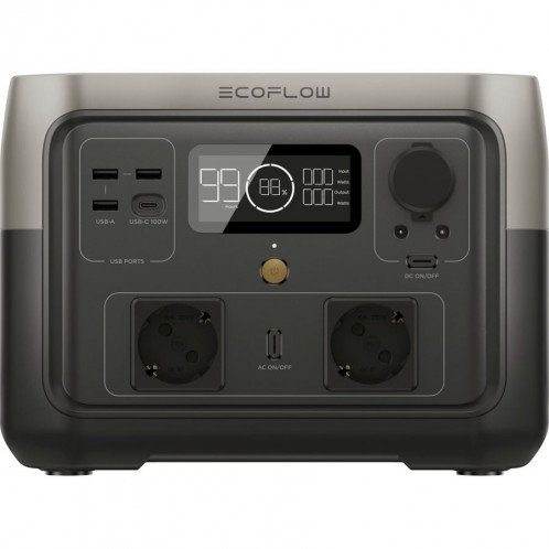 EcoFlow RIVER 2 Max Lithium Power Station 512Wh 777303-06