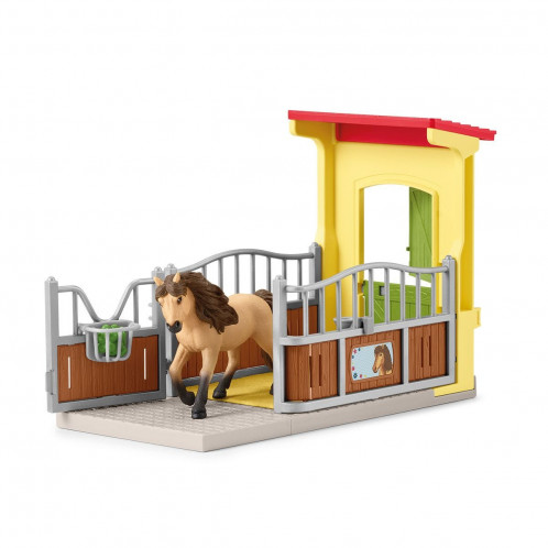 Schleich Vie à la ferme 42609 Box avec poney islandais 792829-08