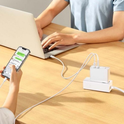 Baseus Travel Charger GaN5 Pro Quick wall charger C+U, PD3.0, QC4.0 +, AFC, 100W EU White (CCGP090202) DA3508372-024