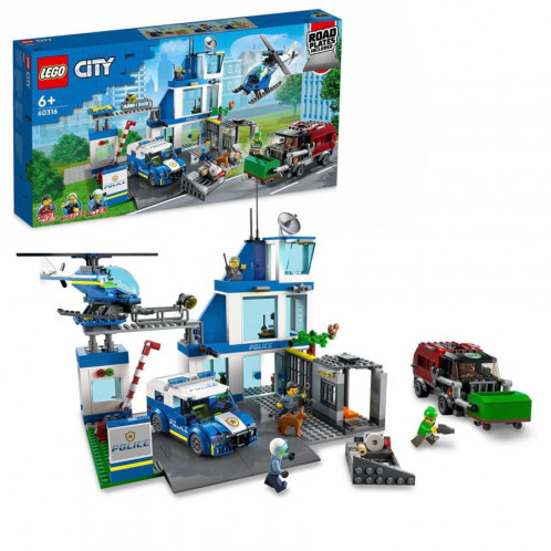 LEGO City 60316 Le commissariat de police 688725-06