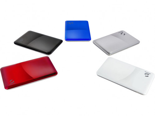 Storeva Xslim USB-C 2 To Rouge Disque dur externe USB-C / USB-A DDESRV0494N-05