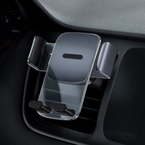 Baseus Car Mount Easy Control Clamp Holder (Air Outlet Version) Black (SUYK000101) DA605783-012