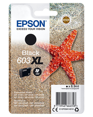 Epson noir 603 XL T 03A1 489981-02