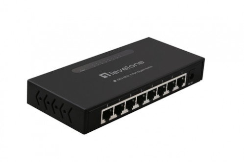 Level One GEU-0822 8-Port Gigabit Switch 821676-02
