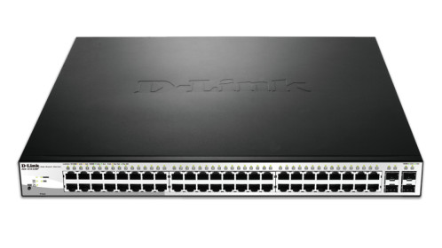 D-Link DGS-1210-52MP/E 52-Port L2 Smart Managed 48x PoE Gb noir 158918-04