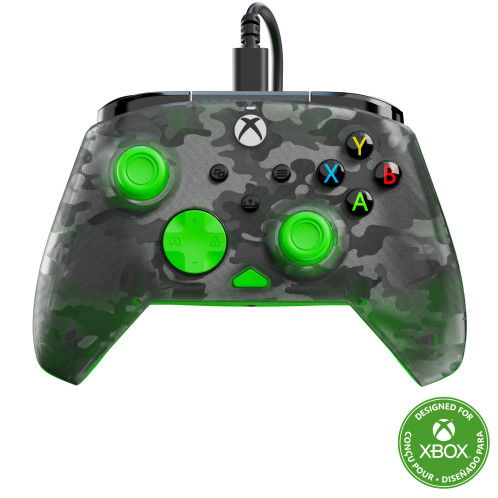 Turtle Beach Rematch Core Wire XB Ghost Camo Black & Green 169992-09