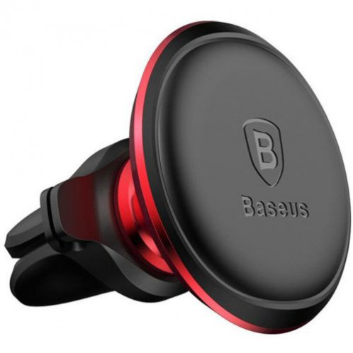 Baseus Car Mount Magnetic Car Air vent Phone Holder, Red/ Black (SUGX020009) DA491809-04