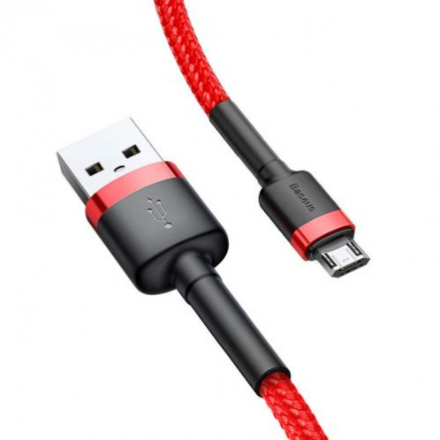 Baseus Micro USB Cafule Cable 1.5A 2m Red + Red (CAMKLF-C09) DA231790-09
