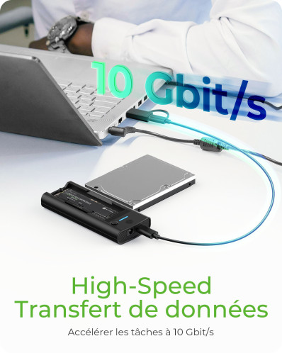 ICY BOX IB-180MS-C31 DockingStation M.2 NVMe&SATA SSD 114664-06
