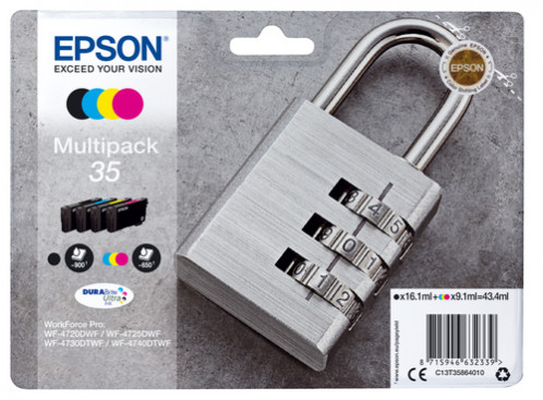 Epson DURABrite Ultra Multipack (4 couleurs) 35 T 3586 285861-03