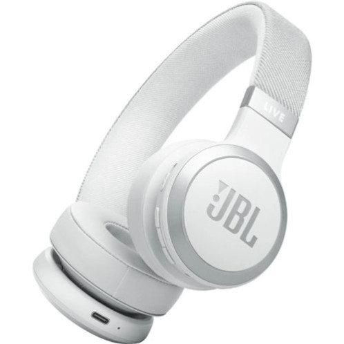 JBL Live 670NC Bluetooth Wireless On-Ear Headphones White EU DB7100889-01