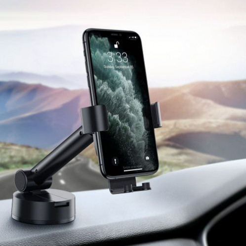 Baseus Car Mount Simplism Gravity Phone holder with suction base Black (SUYL-JY01) DA891666-016