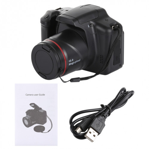 Appareil photo reflex numérique de 16,0 mégapixels HD, écran ACL de 2,4 pouces, enregistrement Full HD 720P, objectif infrarouge, EIS SH0608241-02