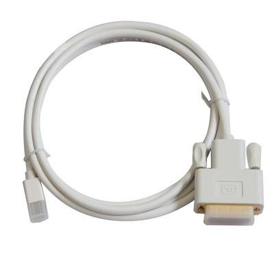 Mini DisplayPort vers DVI 24 + 1 Adaptateur de câble mâle, Longueur de câble: 1.8M (Blanc) SM0225-05