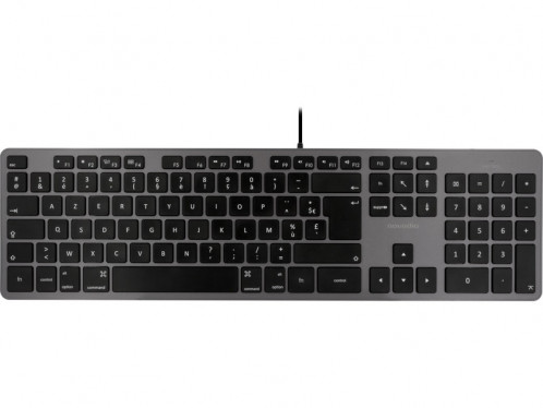 Novodio Touch Keyboard USB-A Gris Sidéral Clavier AZERTY Mac PENNVO0014-04