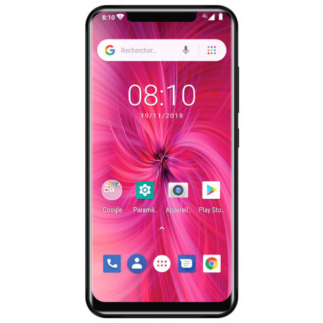 Konrow Easy 62 Android 8.1 4G Écran 6.2'' Double Sim 16Go, 1Go RAM Noir KEAS62_BLK-01