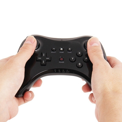 Contrôleur Pro haute performance pour Nintendo Wii U Console (Noir) SC28BL-06