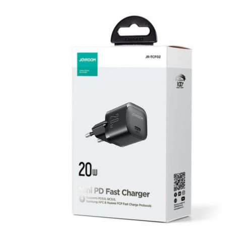 Joyroom Travel Charger Mini Type-C, PD 20W, Black (JR-TCF02) DO46711-03