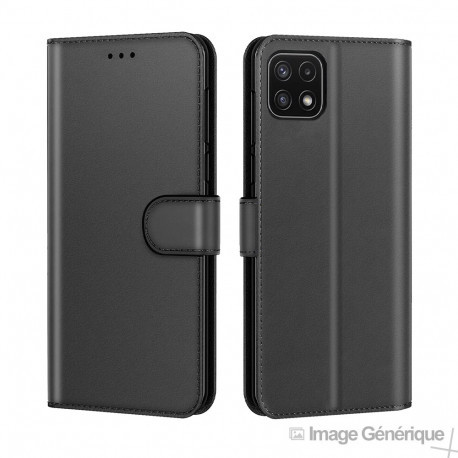 Étui à Rabat Similicuir pour Samsung Galaxy A26 5G Noir (En Vrac) 362293-01