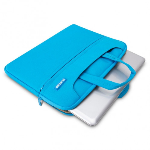 POFOKO Sac portable portatif portable portable 12 pouces pour ordinateur portable (bleu) SP003L-08
