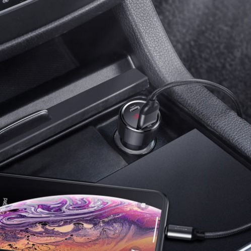 Baseus Car Charger Magic Series PPS digital display (Type-C PD+Intelligent QC) 45W Black CCMLC20C-01 DA817819-08