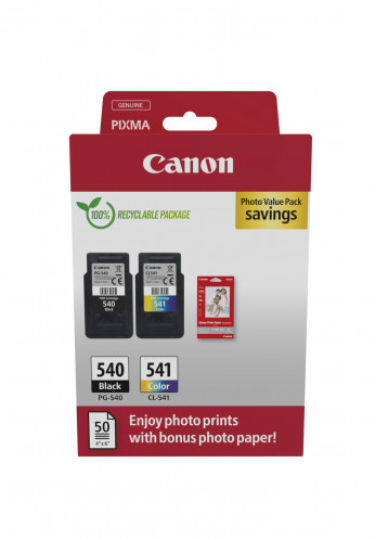 Canon PG-540 / CL-541 Photo Value Pack 829950-03