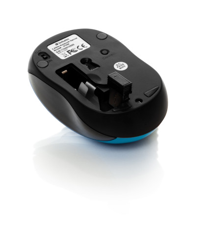 Verbatim Go Nano Wireless souris sans fil, bleu 49044 625774-08