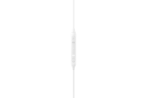 Samsung EO-IC100BWE Écouteur AKG Intra Auriculaire Connecteur Type C, Blanc, Télécommande (Emballage Original) 270062-018