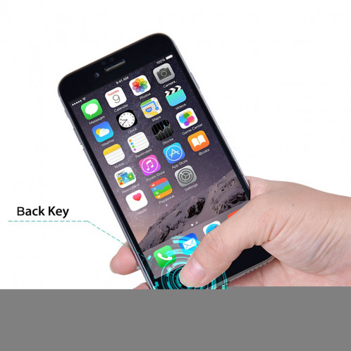 H9 – Protection en verre trempé pour iPhone 6 / 0.3mm / Résistant aux rayures / Lavable CH1127-01