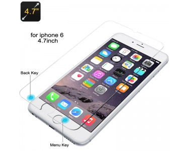 H9 – Protection en verre trempé pour iPhone 6 / 0.3mm / Résistant aux rayures / Lavable CH1127-01