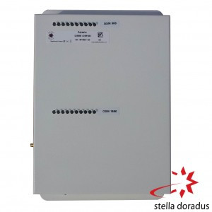 Stella Doradus Booster / répéteur Dual-Band GSM 900 / GSM 1800 + 4 antennes internes 4000m ² BDGSM91801-04