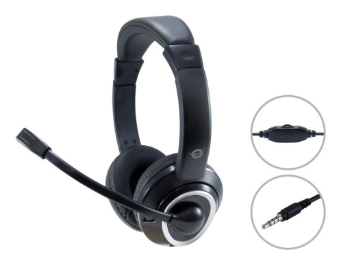 Conceptronic POLONA02B Casque PC stereo 884060-06