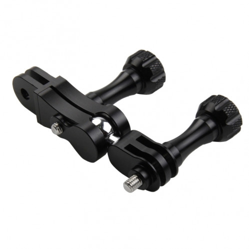 PULUZ CNC Aluminium Ball Joint Mount avec 2 vis longues pour GoPro HERO4 Session / 4/3 + / 3/2/1 (Noir) SP174B7-00