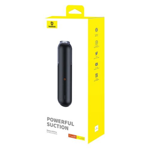 Baseus Car Tool Vacuum Cleaner A0, Suction 4000Pa, 30W, Black (C30466500111-00) DA1620415-02